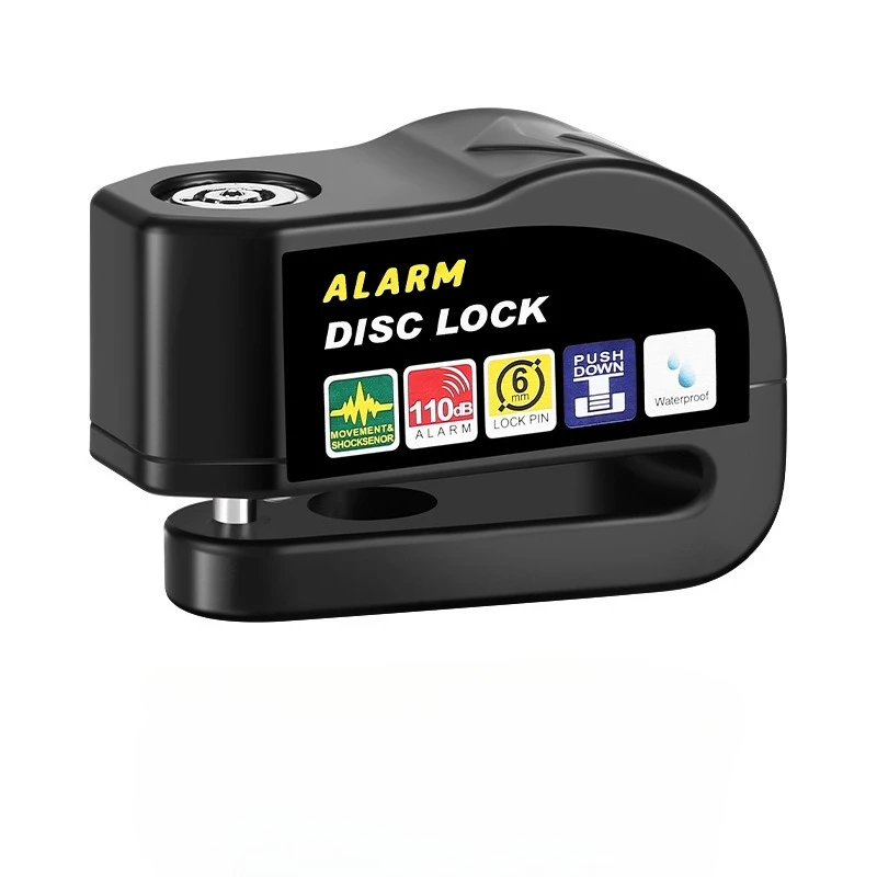 AliExpress NONE Bicycle Disc Brake Lock Alarm  Electric Vehicle Lock  Motorcycle Brake Disc Anti-theft Lock Riding Equipment