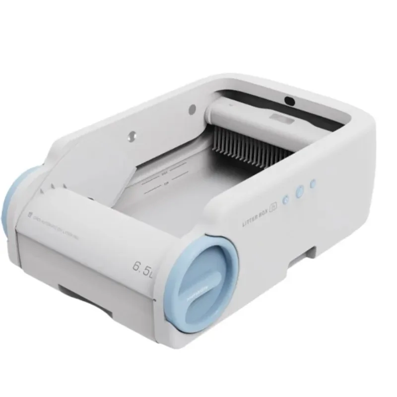 Automatic Self‑Cleaning Cat Litter Box Smart WiFi Pet Toilet Anti‑Splash Odor Control Indoor Cat Sanitation Device