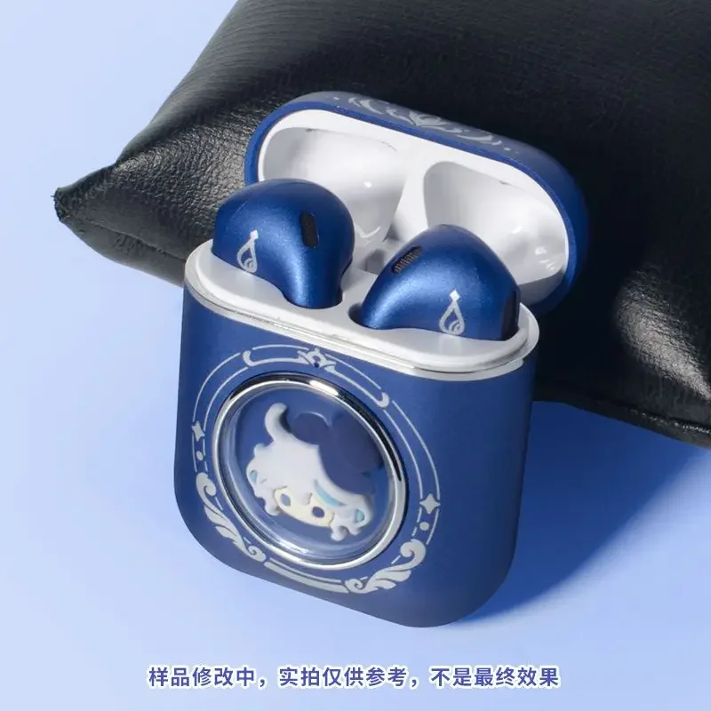 Furina Genshin Impact Wireless Headphone Game Anime Gift Cute HIFI Bluetooth5.3 Headset Cosplay Active Noise Cancellation Earbud