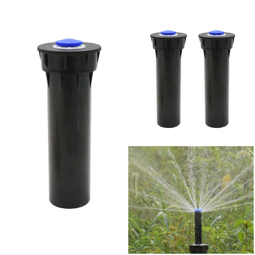 1/2 Inch Female Thread Popup Sprinklers 360 Degree Ray Sprinkler Landscaping Garden Water Irrigation Gear Drive Spray Nozzles