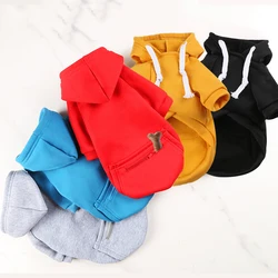 Dog Hoodie for Large Medium Dogs Fall Winter Sweatshirt with Pockets Hat Golden Retriever Zipper Pocket Sweatshirt Pet Clothes