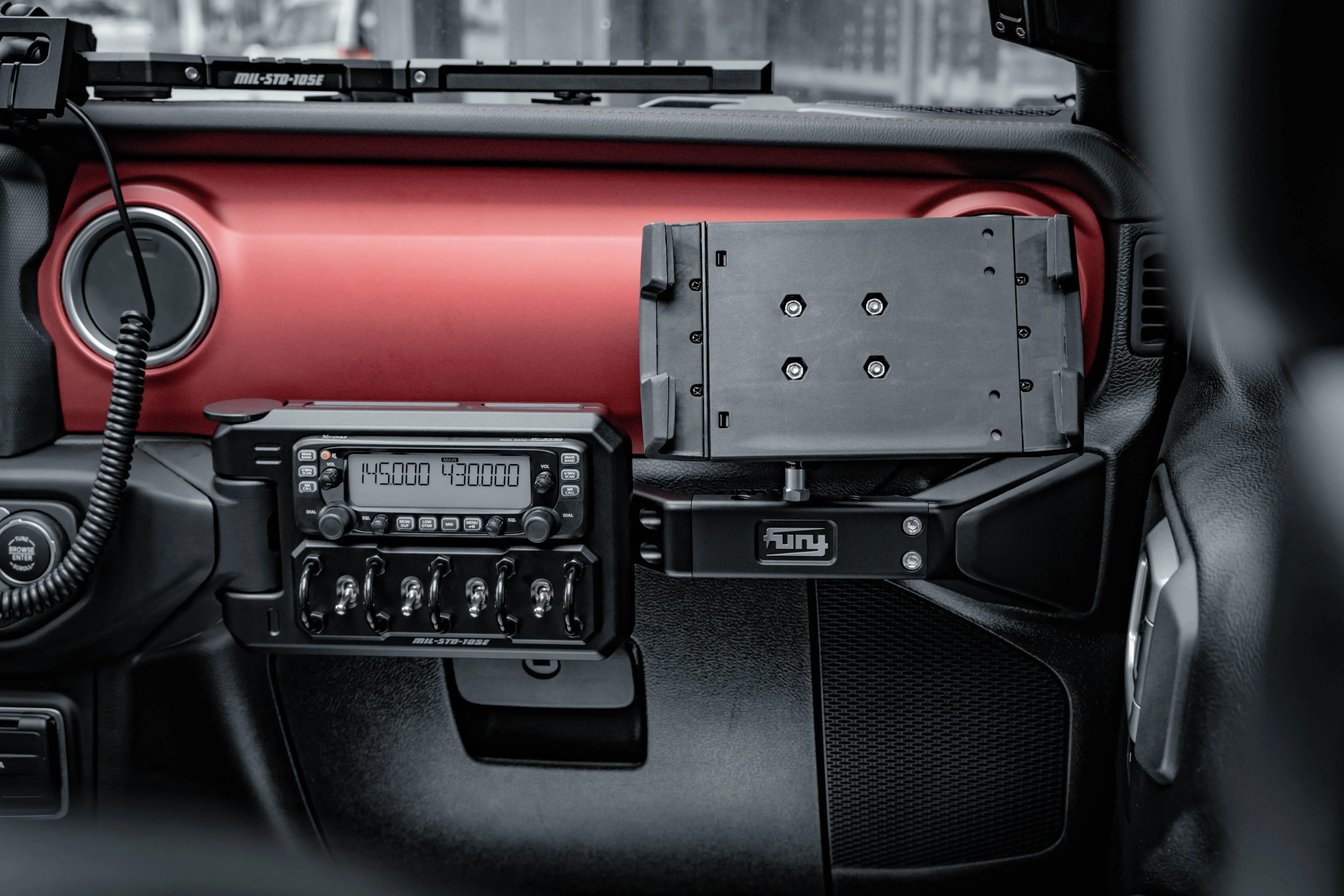 TLF Fury 2018 + accessoires Kit de panneau de commande de passager en aluminium avec support pour Wrangler JL