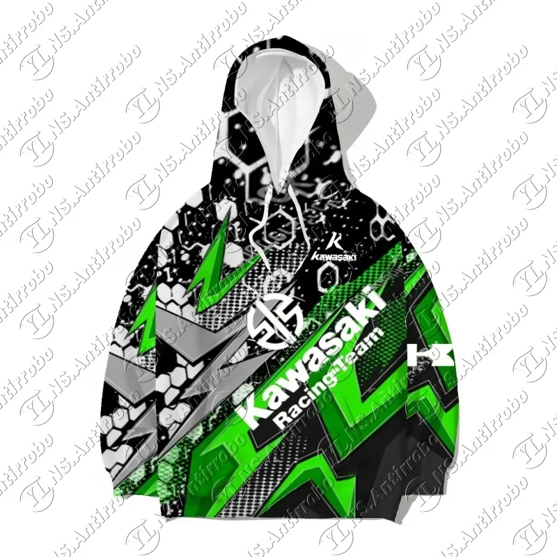 

2025-26 Kawasaki Knight Hooded Sportswear Men's Outdoor Sports Fashion Daily Commute High-Quality Hoodie