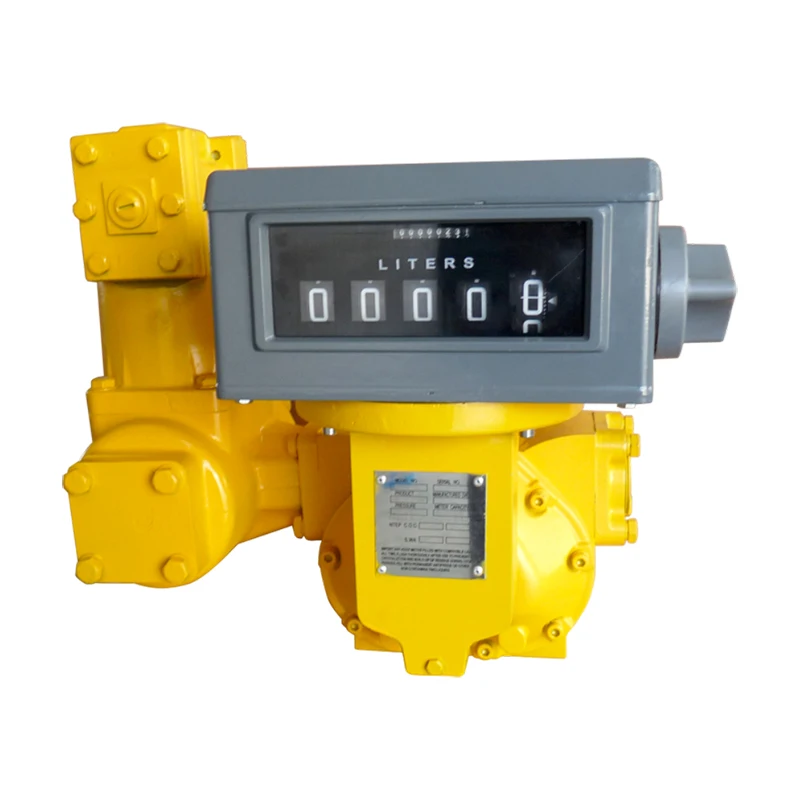 

Low cost positive displacement Industrial flow meter sensor counter flow btu meter