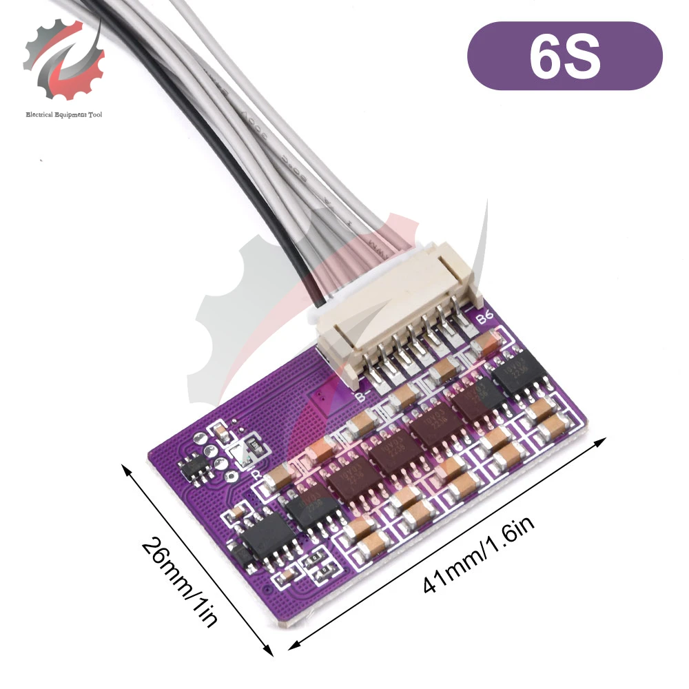 3S 4S 5S 6S 8S 14S 17S 21S 1.5A Balance Li-ion Lifepo4 Lithium Battery Active Equalizer Balancer Energy Transfer BMS