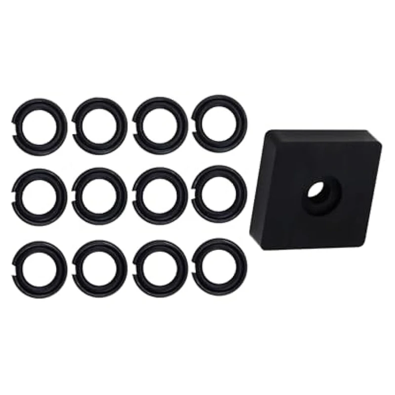 3/8-дюймовое ударное стопорное кольцо с зажимом, ударное фрикционное кольцо для электрического/пневматического ударного ключа, инструмент наковальни в комплекте