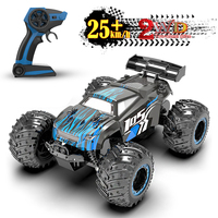 JJRC Q105 1:18 Remote Control Car 25KM/h With Led Lights 2.4G Inductor RC Off-Road Cars High Speed Brushless Motor Children Toys