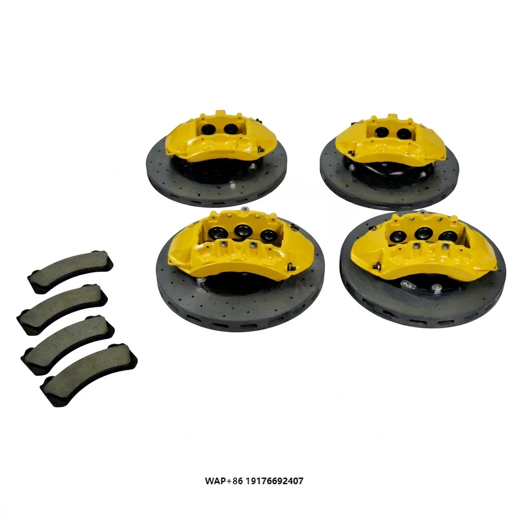 Made China Ceramic Brake Disc Kit 400mm Front/Rear Discs 85% Improved Performance for Retrofit/Upgrade