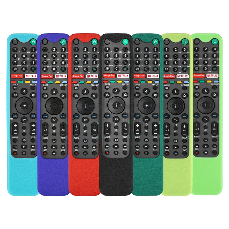 Silicone Remote Control Case For Sony Smart TV RMF-TX500E RMF-TX520U RMF-TX600E RMF-TX500U RMF-TX520E RMF-TX621E RMF-TX500P RMF-