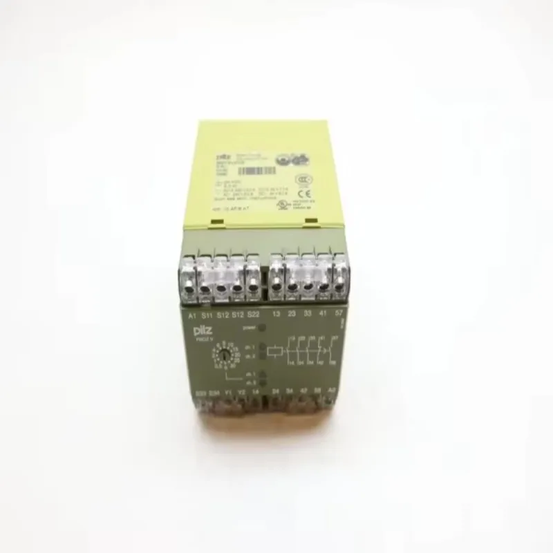 New  Pnozv30s24vdc Safety Relay 24v-dc Un Stock