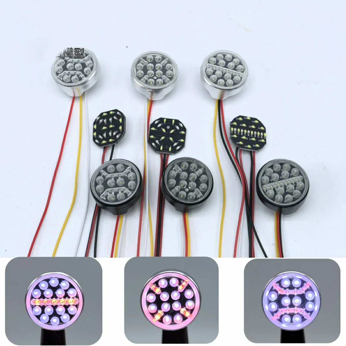 1/14 타미야 RC 트럭용 LED 5V 지붕 램프 헤드라이트, 스카니아 770S 56368 56371 56360 56323 56375, DIY 부품 완구