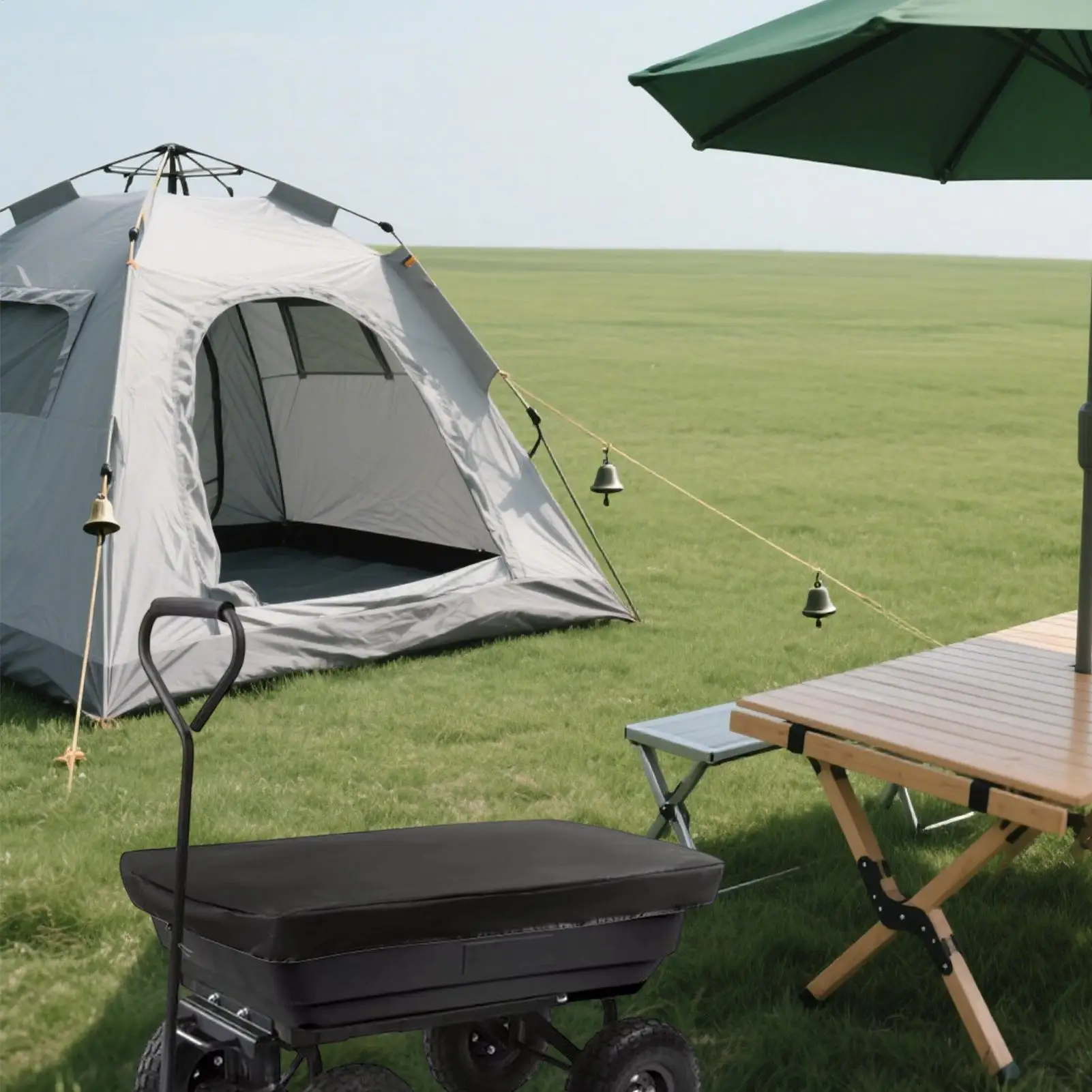 

Garden Cart Rain Cover Garden Cart Dust Rain Cover Protector Dustproof Oxford Fabric Trolley Protector Canopy For Lawn Yard