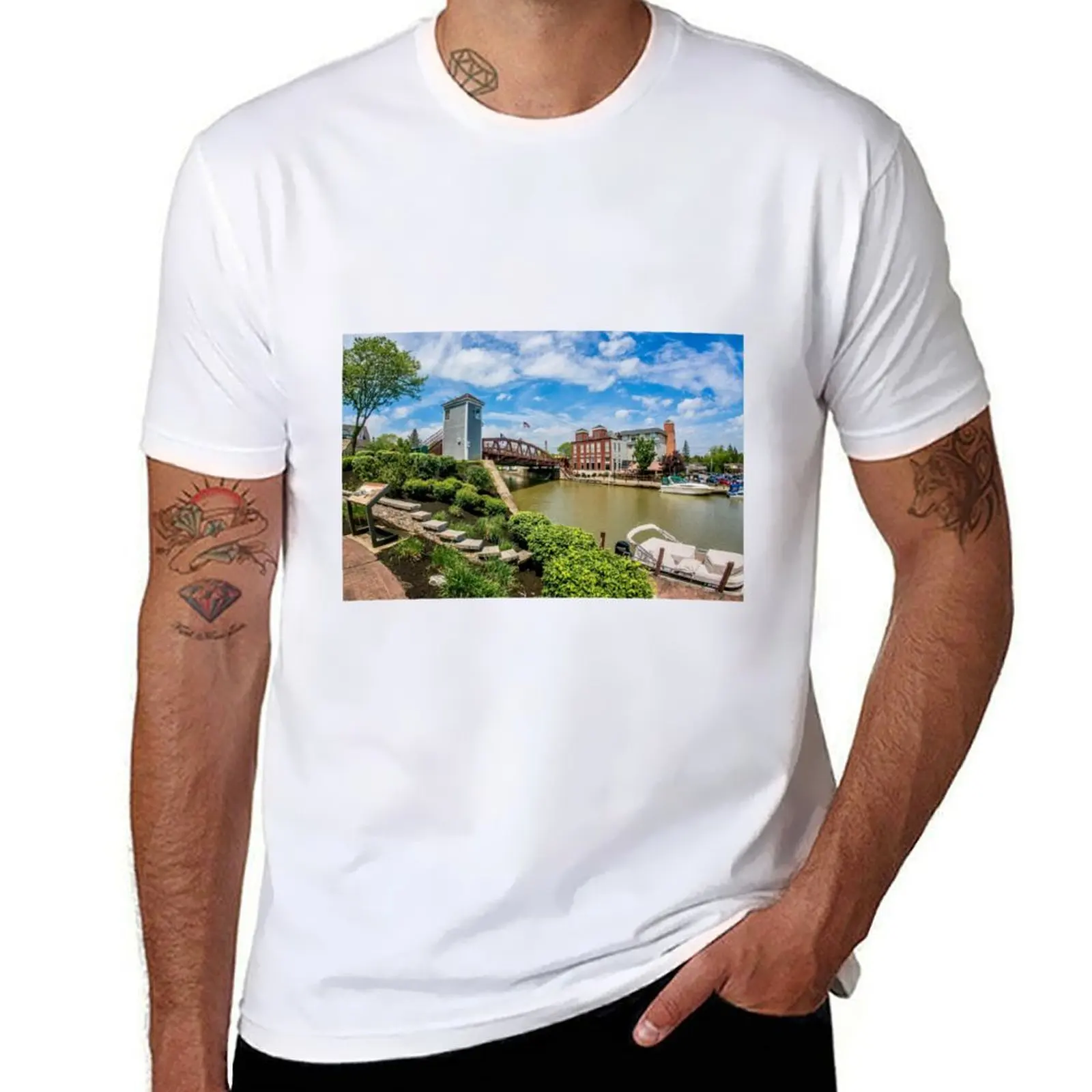

Fairport, New York- Village on the Erie Canal T-Shirt t shirts cotton 100% anime tshirt T-Shirt