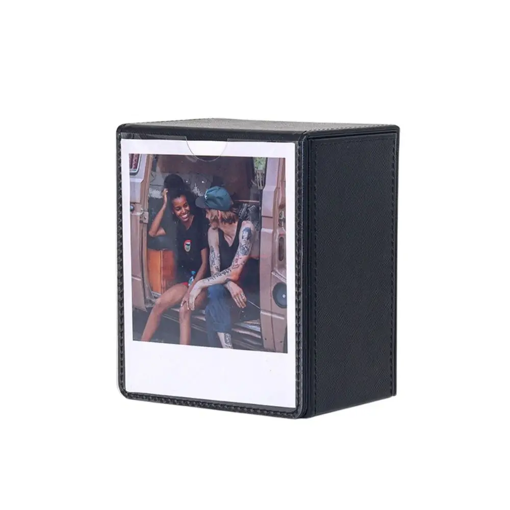 Instant Camera 5 inch Photo Storage Box PVC High Quality Card Holder Large Capacity Household for Fujifilm Instax Wide 400/300