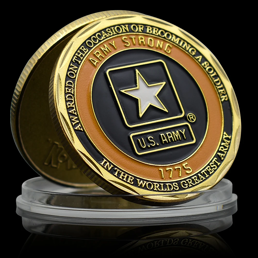 United States Army Commemorative Coin 1775 in The World Greatest Army Challenge Coin Collection Gifts Custom Wholesale