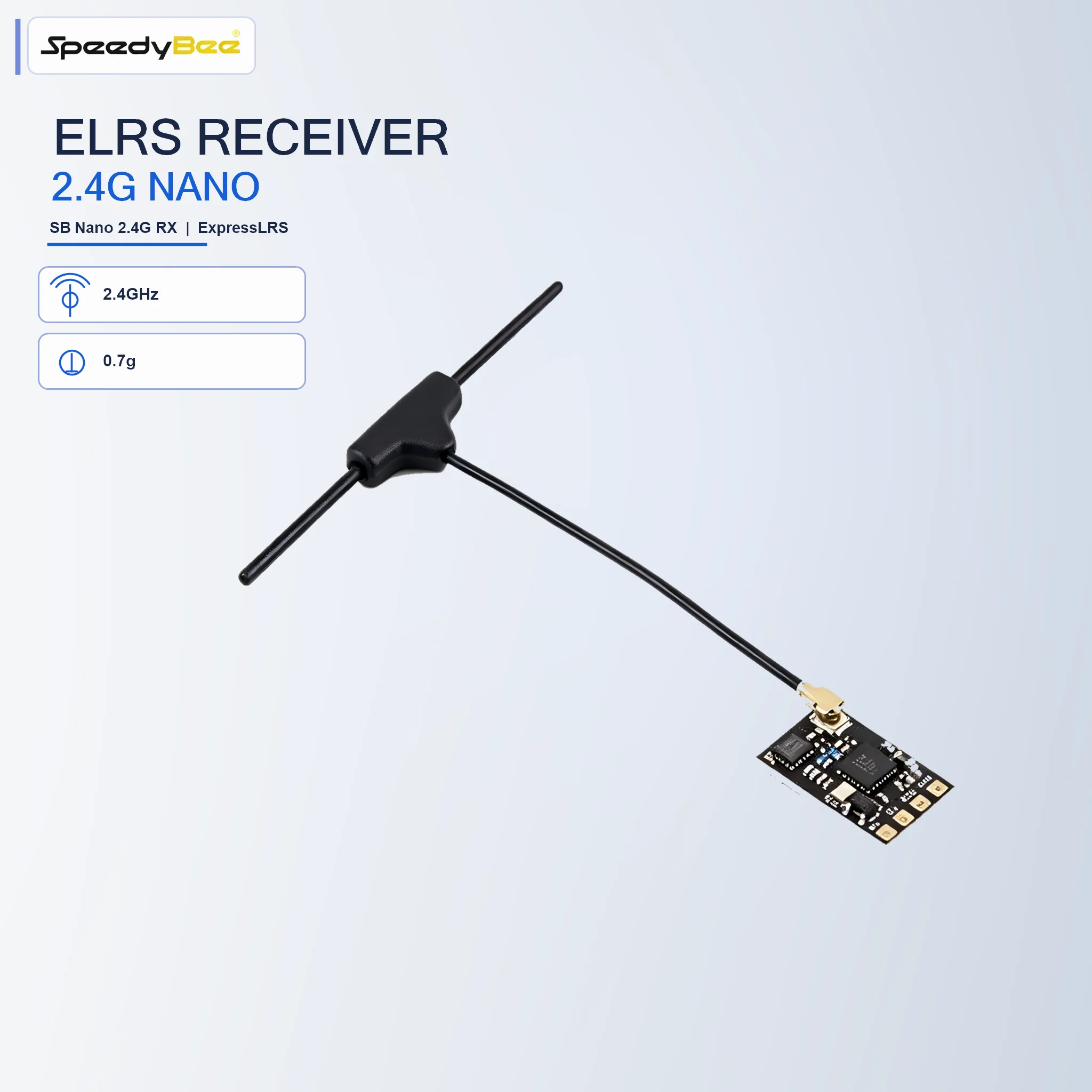 Micro Fpv Quad - Penerima SpeedyBee Nano 2.4GHz ELRS 100mW