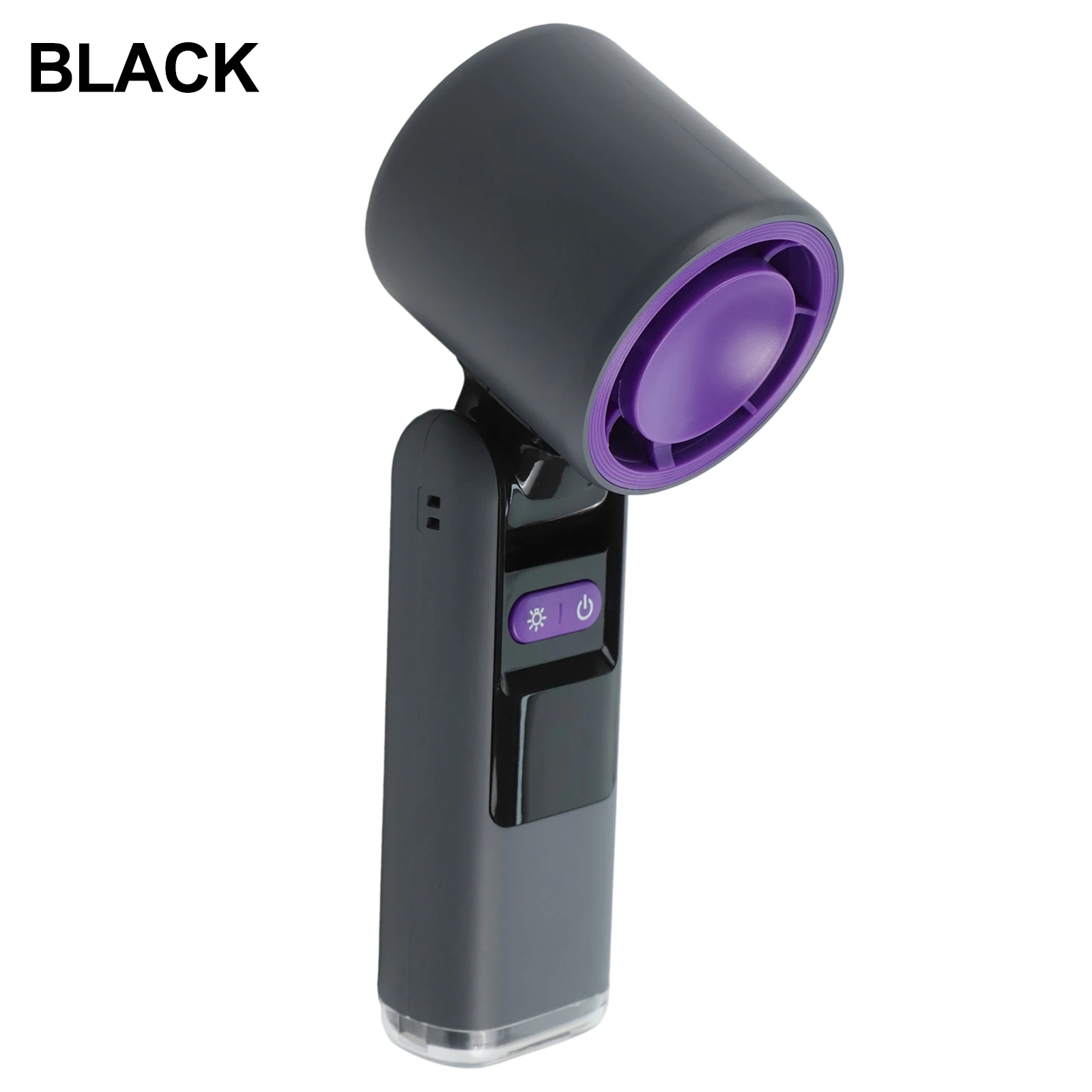 Portable Handheld Fan Outdoor Cooling Fan Camping Pink High Speed Portable Fan Mini Fan Versatile Use Digital Display