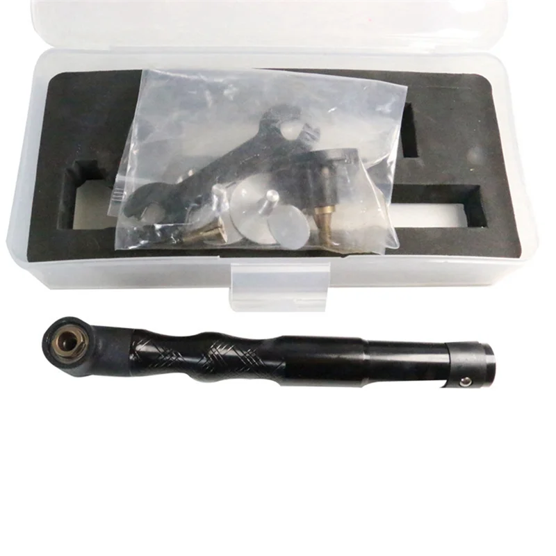 

90-Degree Electric Elbow Polishing Grinder Kit Mold Trimming Polishing Handle Engraving Machine Set Kit