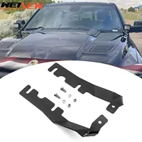 For 2019-2024 Dodge Ram 1500 Car Hood Hinge LED Light Pod Mounting Brackets Fit Auxiliary Offroad LED Pod Light / Work Light
