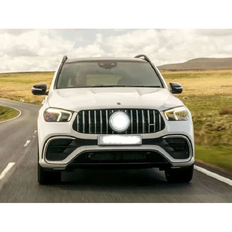 شبكة المصد الأمامي W166 GT لشواية W166 GLE63 مناسبة للسيارة الأصلية 2016 2017 2018 #3