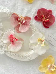 Imitation phalaenopsis flower head petals imitation flower piece headdress hair clip DIY handmade wedding decoration