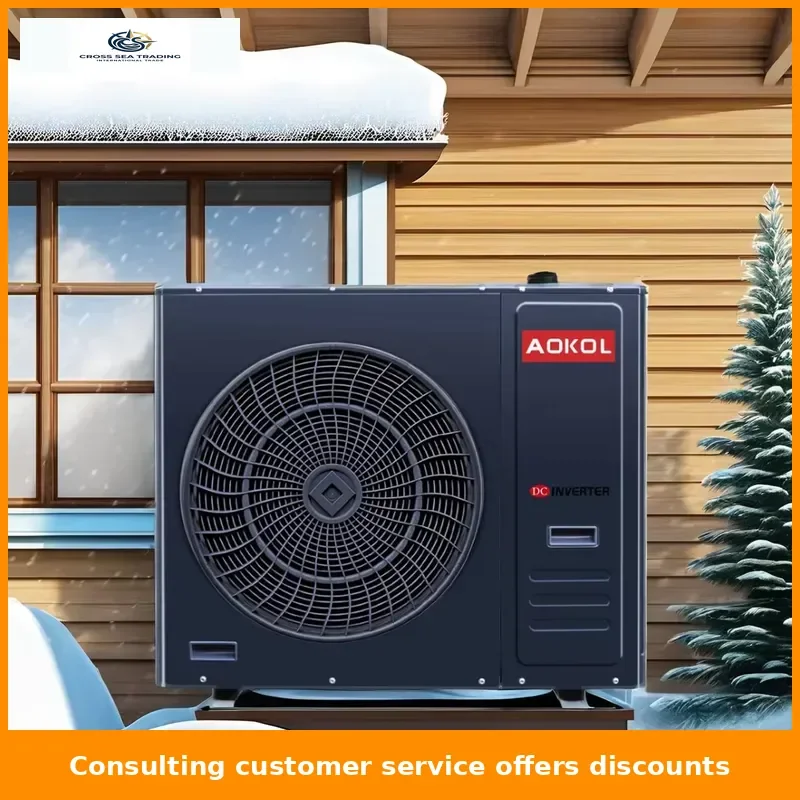New Energy R32 Integrated Heat Pump 8 kW with Keymark BAFA MCS and CE Certifications for Domestic Hot Water Air Source Heat