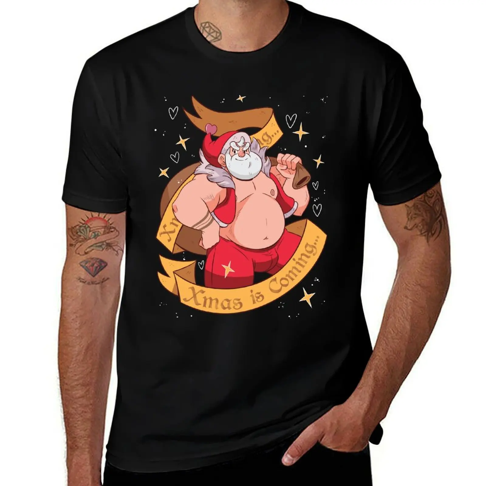 100% is t Coming T-Shirt man shirt men shirts Xmas shirt t luxury t graphic luxury brand cotton man for