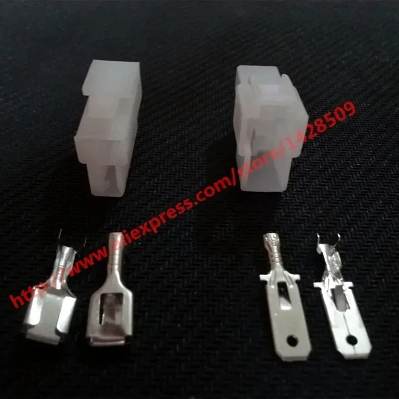 1 Pcs DJ7021-6.3-11 DJ7021-6.3-21 2 Pin Map Sensor Automotive Wire Connector Motorcycle Car Engine Plug