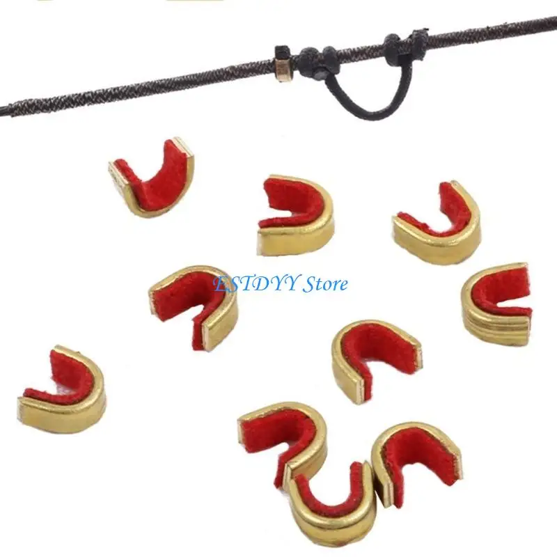 

G6DE 20 Pcs Bows Strings Buckle Clip Nockpoint Bows String Position Nocking Clip