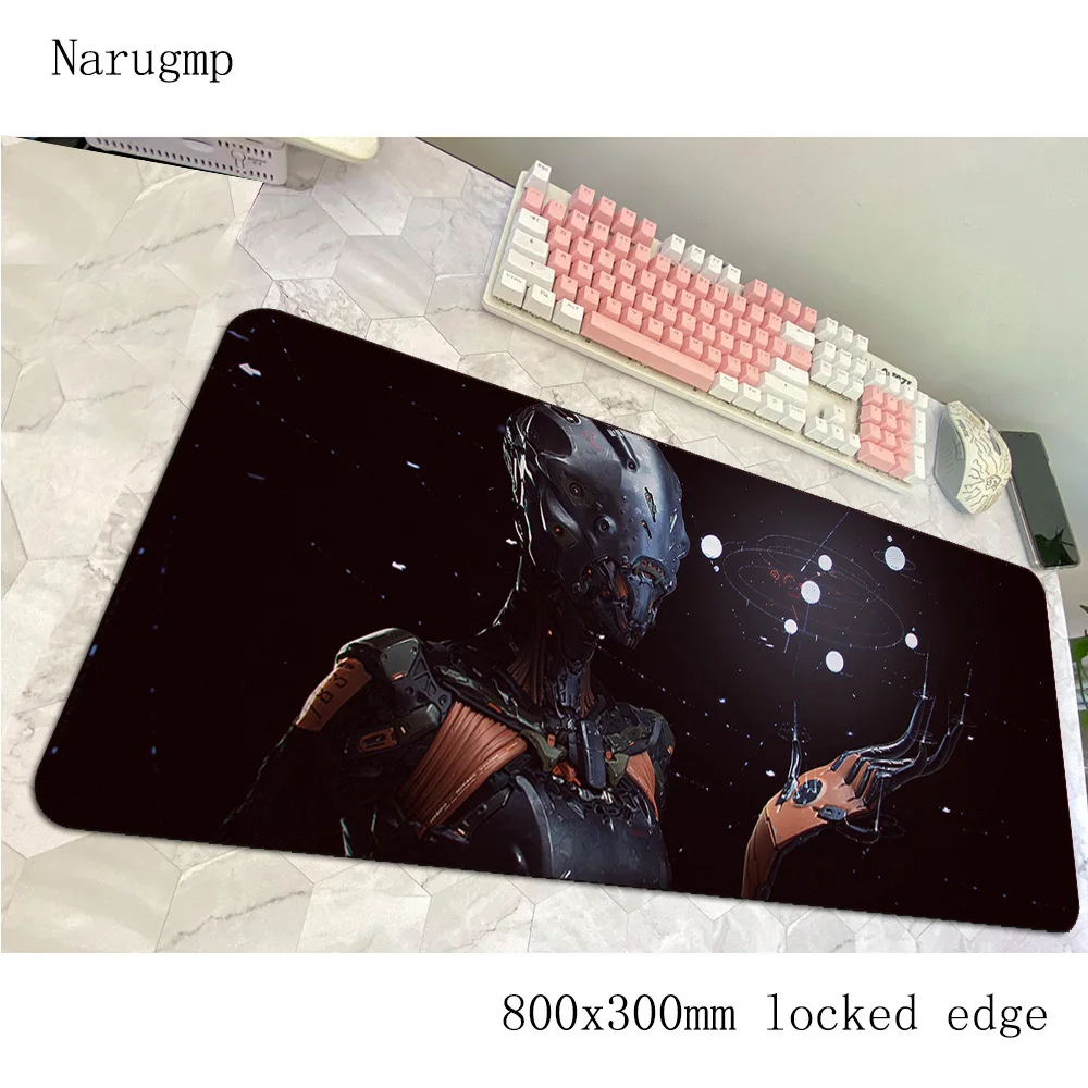 Robot mouse pad Mass pattern gaming mousepad anime 900x400x4mm office notbook desk mat Popular padmouse games pc gamer mats