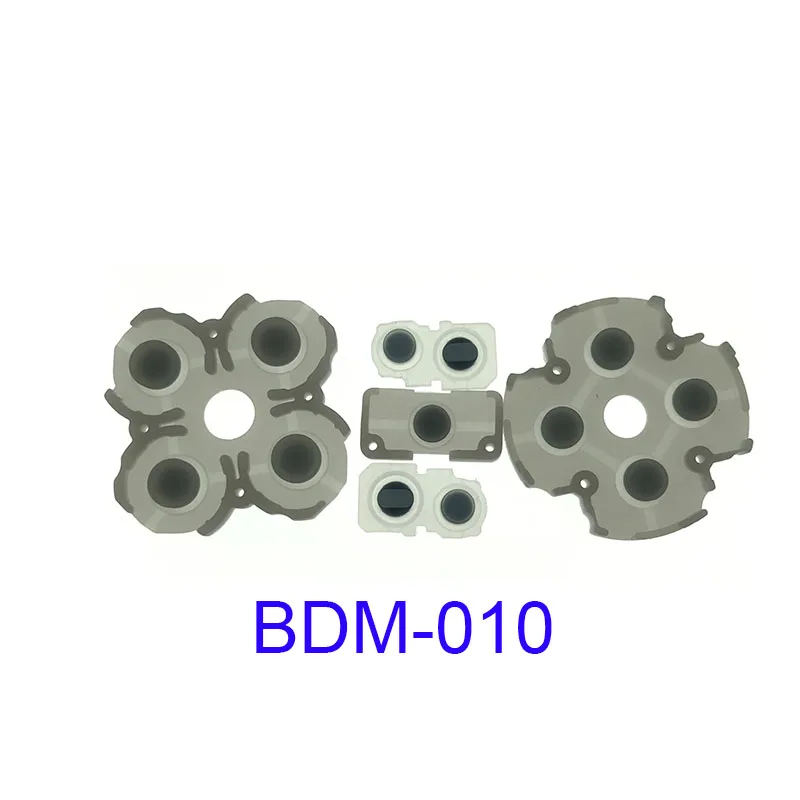10set for PlayStation Dualshock 5 PS5 V1 V2 V3 Controller Gamepad Rubber Conductive Adhesive Button Pad Keypads