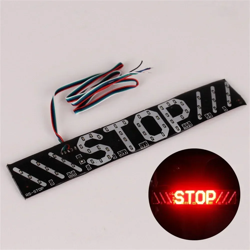 

Motorcycle brake indicator light with LED turn signal driving tail light for motorcycles and electric vehicles
