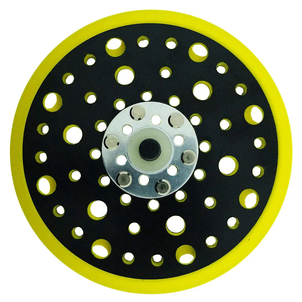 150มม. 5/16เกลียว52หลุมความหนาแน่นปานกลางแผ่นรองออร์บิทัลขัดและห่วงแบบสุ่มเข้ากันได้กับ Mirka Ceros