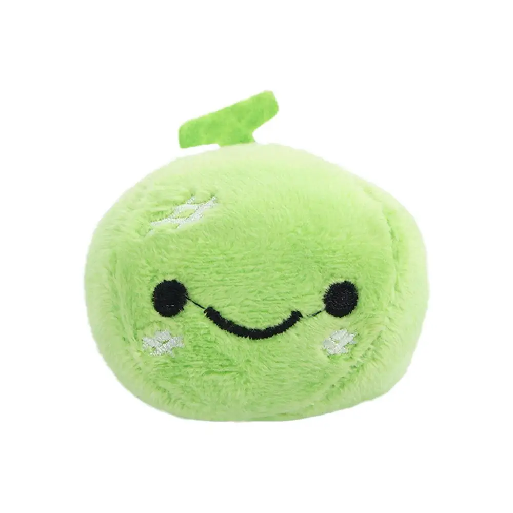 

School Gift 6cm Stuffed Key Rings Plush Pendant Key Holder Plush Keychain Vegetable Plush Toy Fruit Plush Toy Fruit Plush Doll