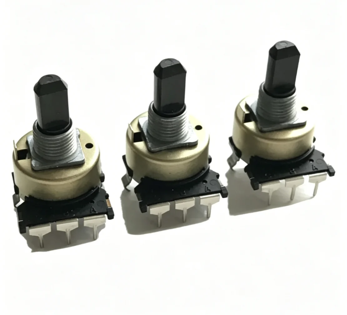 Japan EVQWQ7F1524B rotary encoder non-detent 24 pulses shaft length 15MM 1pcs