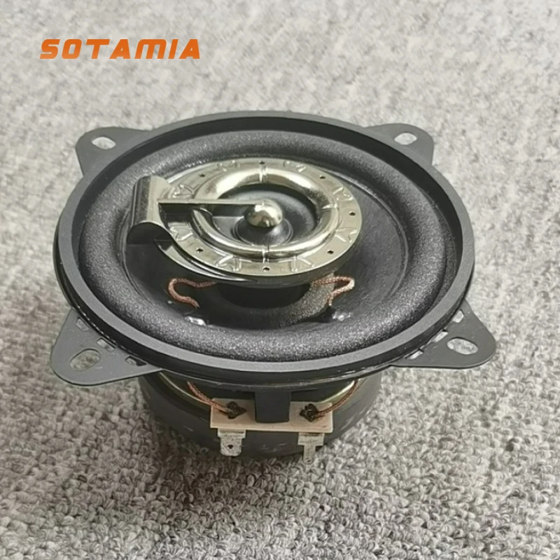 

SOTAMIA 1Pcs 4 Inch Full Range Speaker 4 Ohm 20-50W Car Modified Parts Coaxial Speaker DIY Bluetooth Speaker for Fire Phoenix