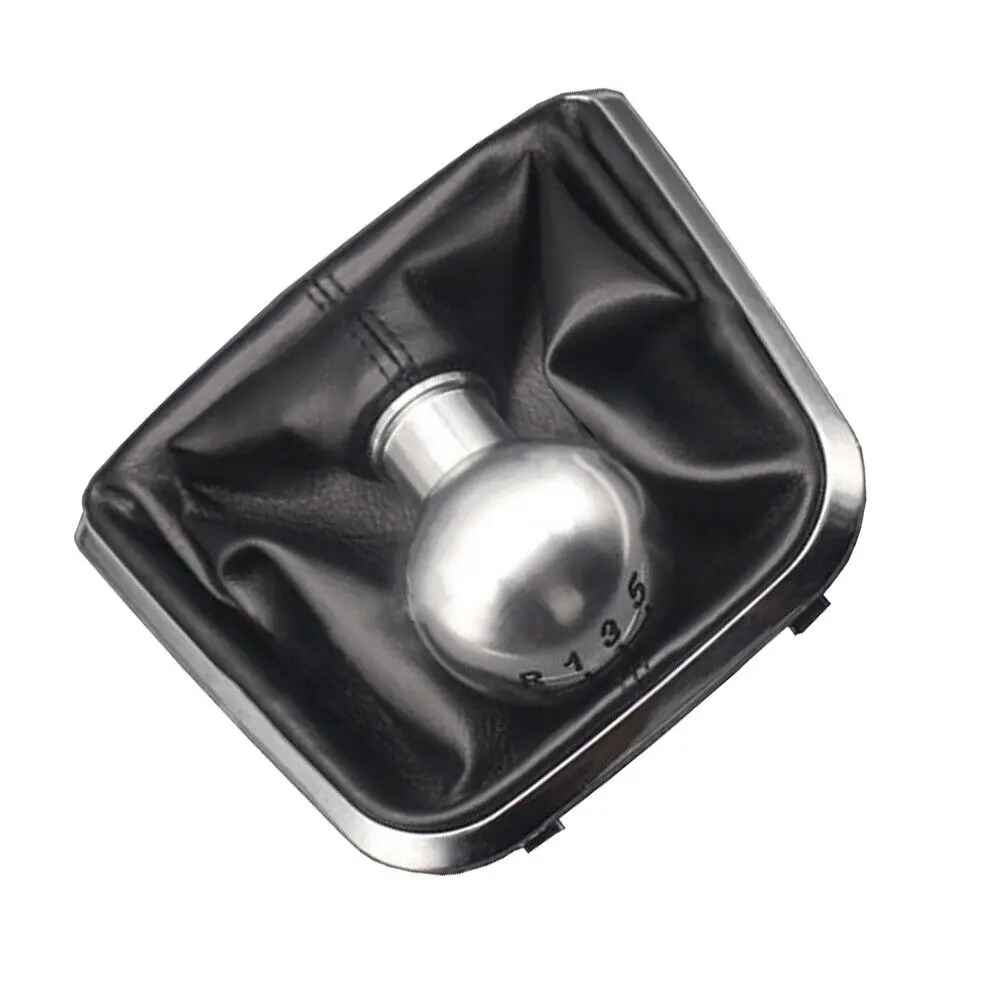 

WXZOS Aluminum Alloy Black 5 Speed Gear Stick Shift Knob for VW 2011-2014 Polo