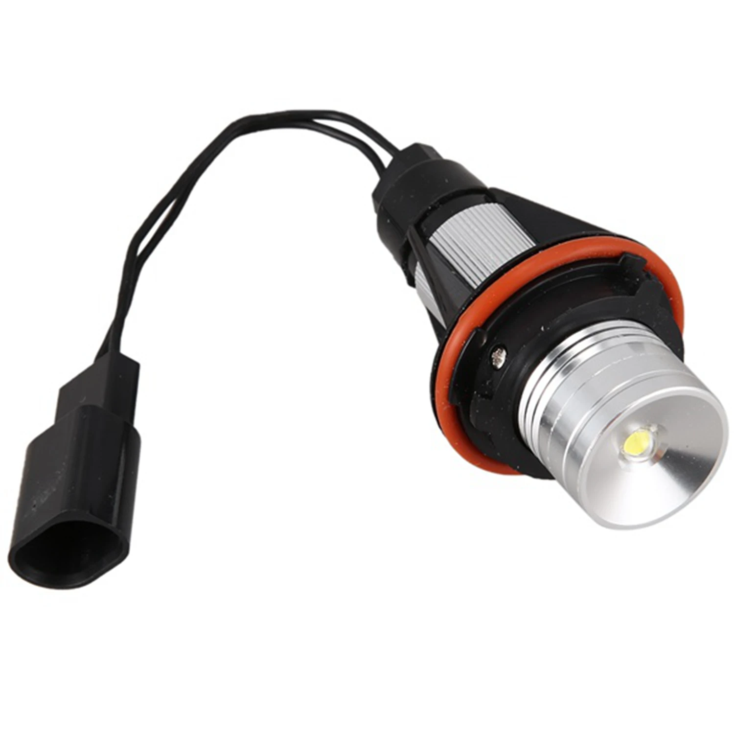 

A11M-Car Angel Eye Fog Light Xenon White Led Bulb Headlight For Bmw E39 X83 X3 E53 X5 E60