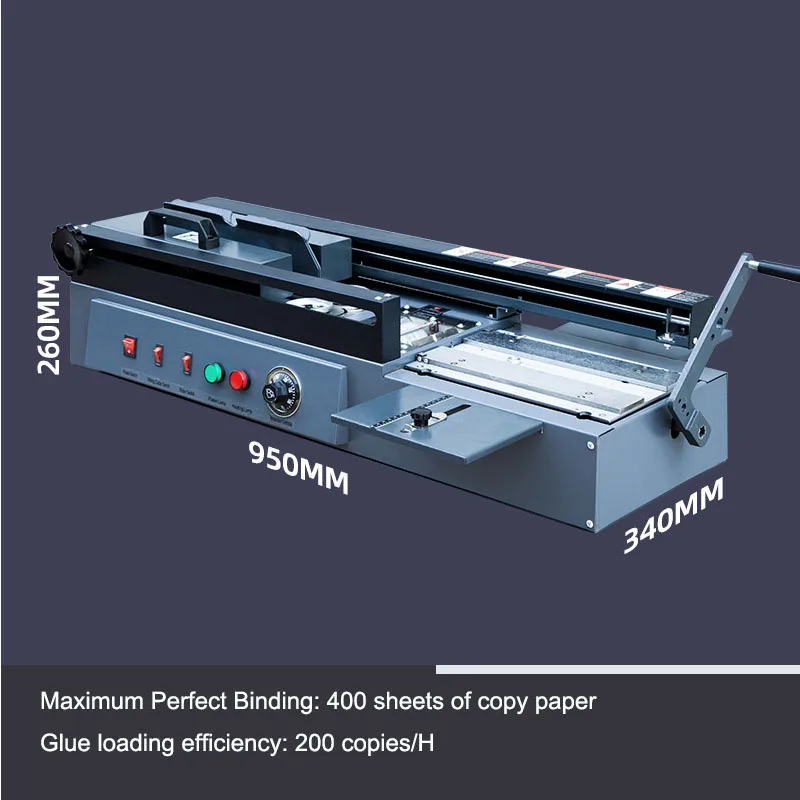 A4 Glue Binding Machine Melt Glue Tender Book Document Cover Financial Accounting A3 Binding Machine File Document Book Office