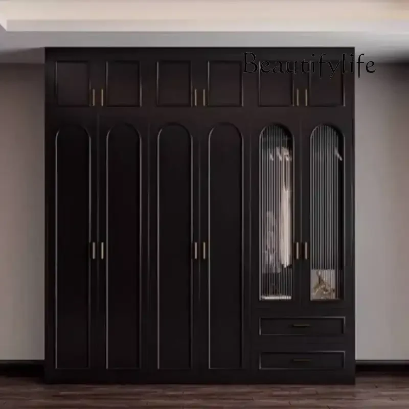 PP SM Replica Luxury Wood Wardrobes Orgnizer Drawers Living Room Wardrobes Bedroom Closet Organizer Replica Armario Trendy Furni