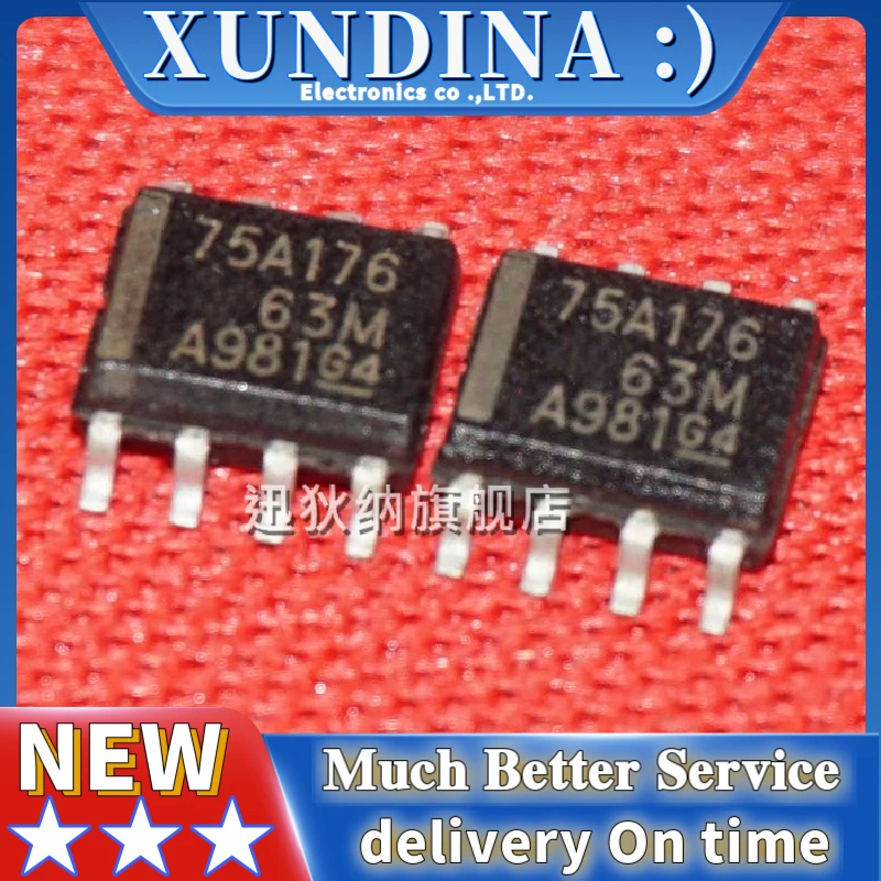 

5PCS/LOT SN75ALS176DR 75A176 SOP-8 new and original IC