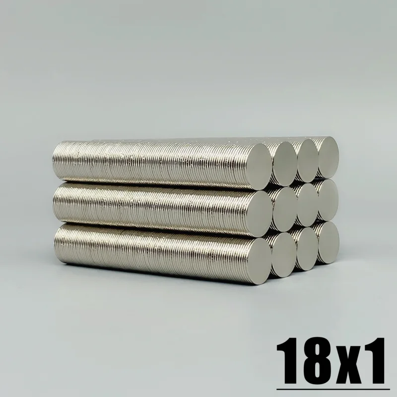 أداة الثلاجة مغناطيس شكل دائري 18x1 مللي متر 10-500 قطعة لحديقة المطبخ مكتب الحرفية Diy بها بنفسك السبورة الثلاجة 18*1 Imane 18 مللي متر * 1 مللي متر