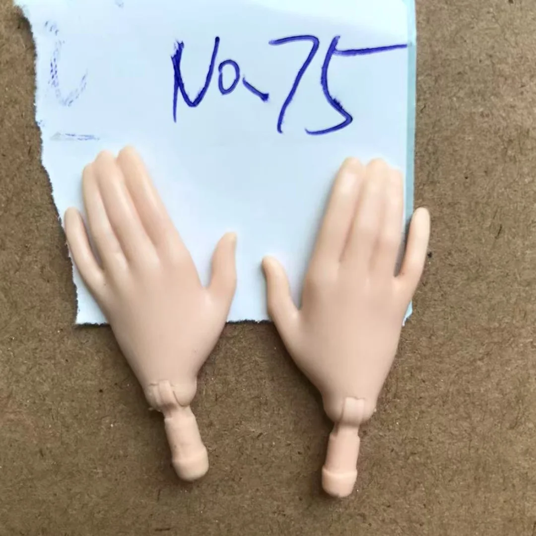 Multi Colors 1/6 Doll Hands Elbows Brown White Beige Black Green Purple DIY Doll Replacement Parts for Dressing & Decorating