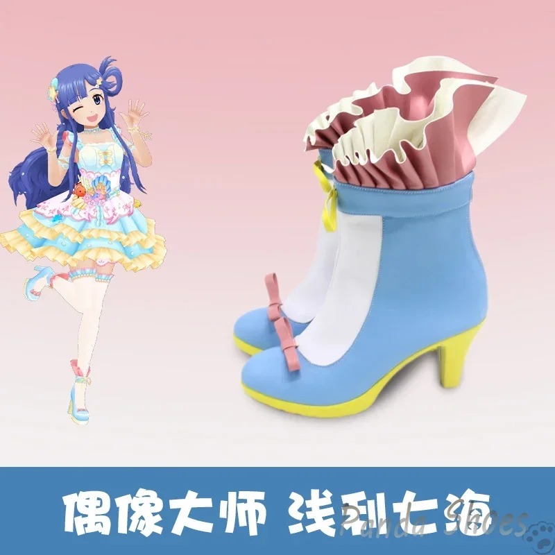 أحذية تنكرية من Game Rebellion Asari Nanami أزياء أنيمي كوس كوميك التأثيرية أحذية الدعامة لحفلات الهالوين #2