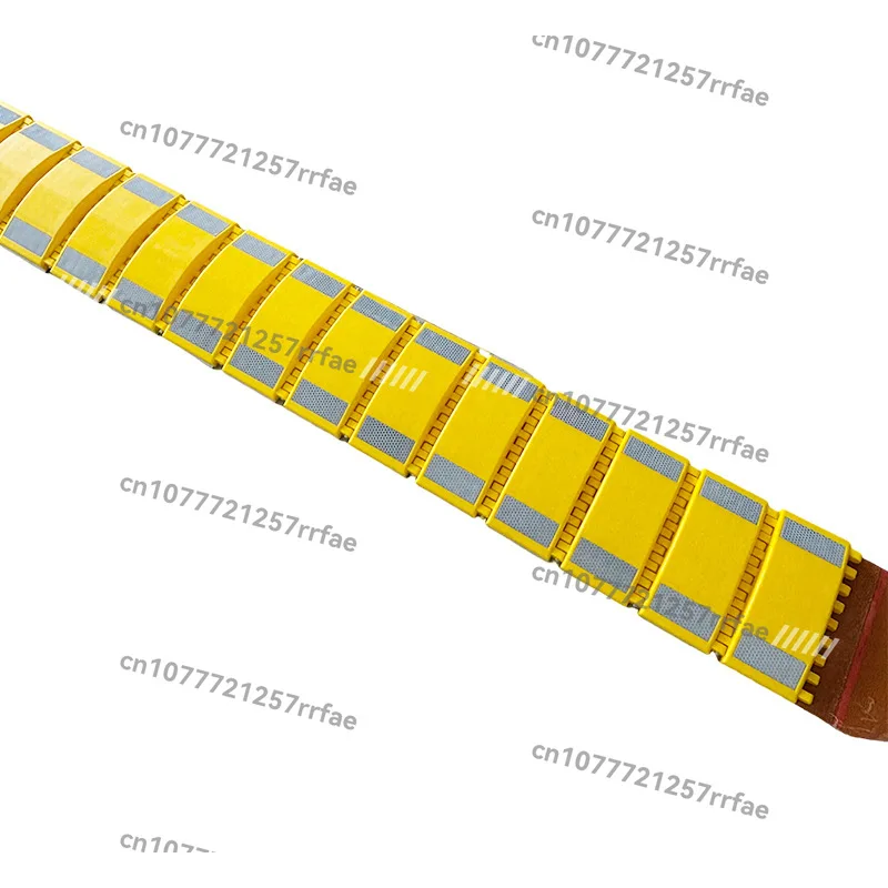 Roll-up plastic speed reducer portable road shock absorption speed limit portable movable temporary
