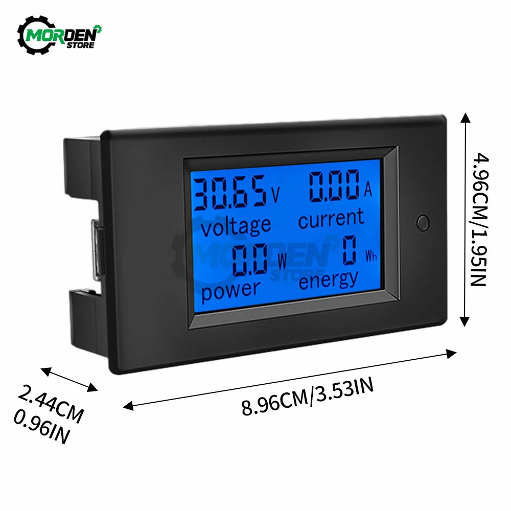 PZEM-051 50a/100A DC Digital Display Voltage and Current Meter Power Meter Battery Capacity Tester For Electrician Tool