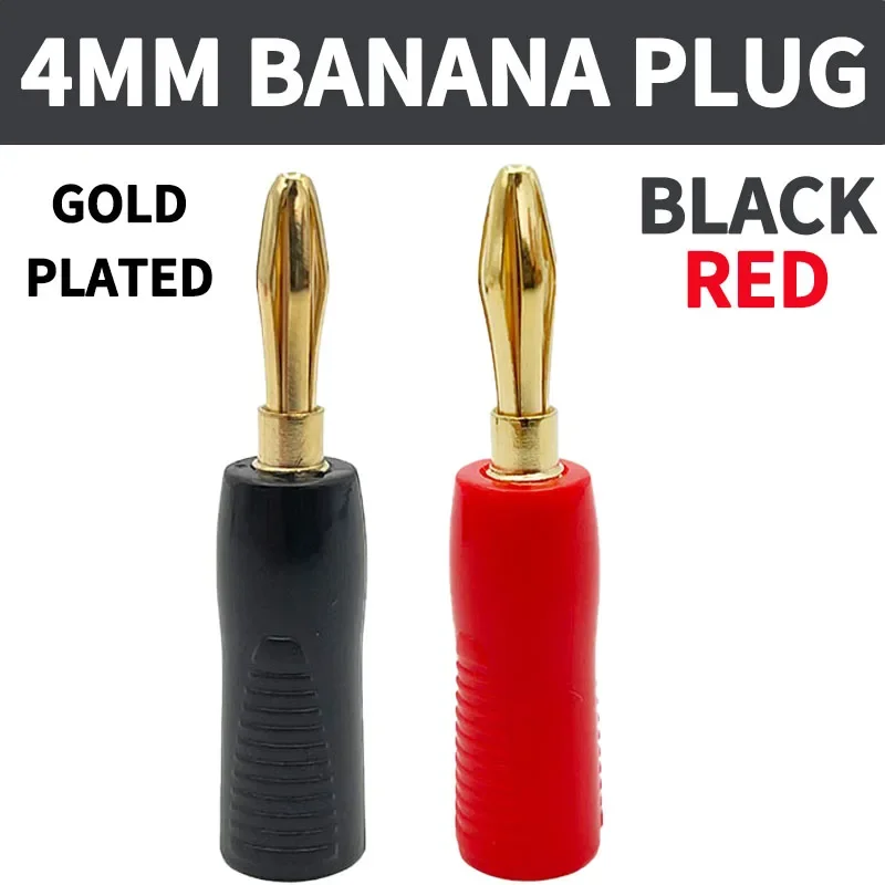 4MM Banana/Lantern Plug Soft Adhesive Solderless Lantern Type Banana Plug High Elasticity Multimeter Probe Plug Terminal