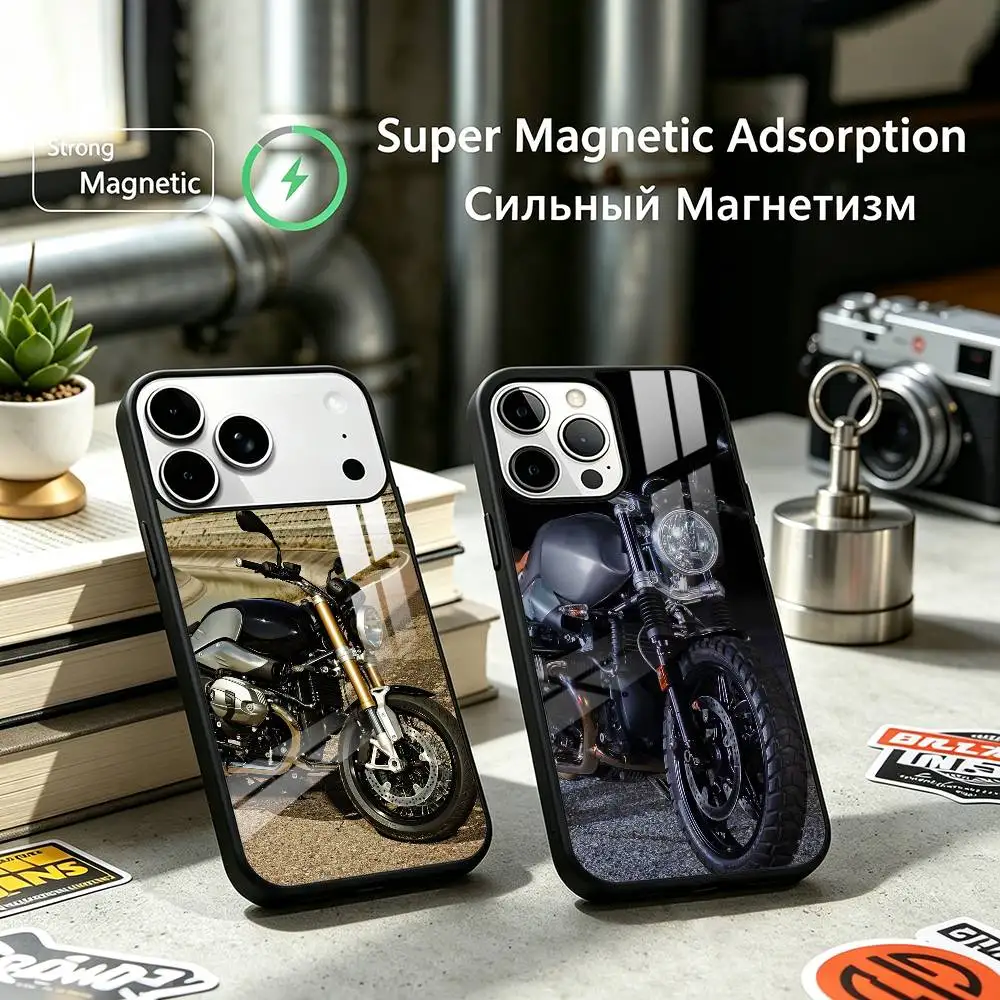 Hit Product Moto Cool NineT Phone Case For iPhone17,16,15,14,13,12 Plus,Pro Compatible with magnetic wireless charging