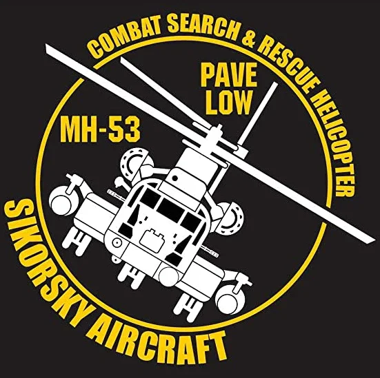 US Air Force MH-53 Pave Low Combat Search & Rescue Helicopter T-Shirt 100% Cotton O-Neck Short Sleeve Summer Casual Mens T-shirt
