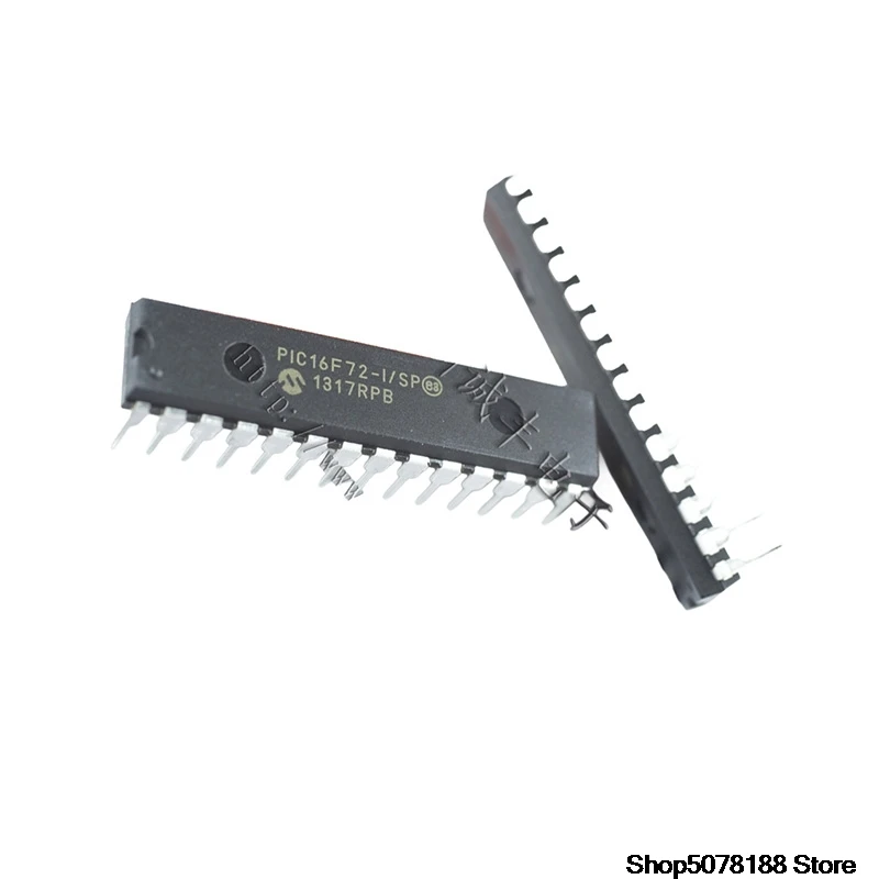 5pieces-pic16f72-i-sp-16f72-dip-mcu-original-and-in-stock